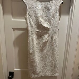 Lauren by Ralph Lauren Elegant White Lace Dress